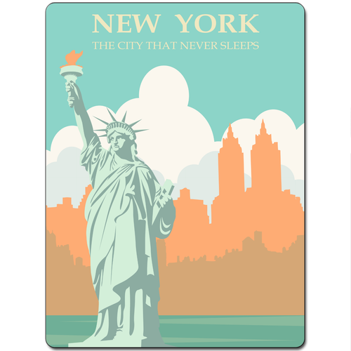 Vintage Classic Retro Tourism Holiday Travel Advert Poster Metal Sign 15 x 20cm - Picture 93 of 100