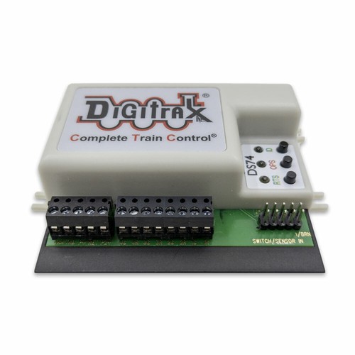 Digitrax DS74 ~ New 2025 ~ Quad Stationary LocoNet Decoder ~ Replaces DS64 - Picture 2 of 2