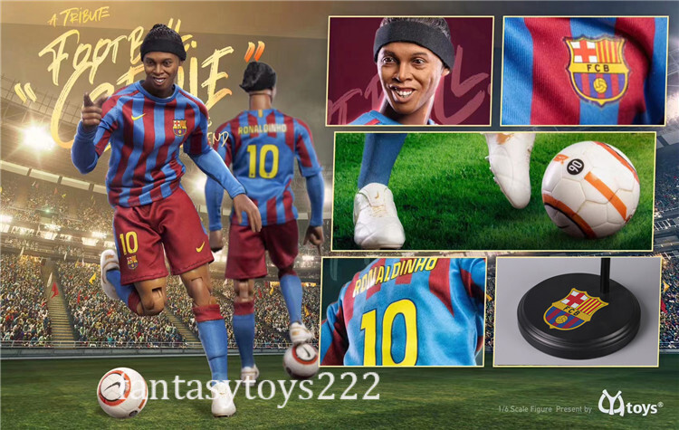 CYYTOYS 1/6 Ronaldinho Classic Series Football Doll Action CYYTOYS 1/6 Ronaldinho Classic Series Football Doll Action