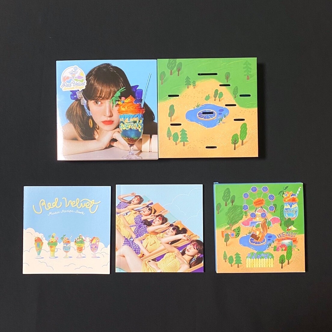RedVelvet SummerMagic 限定版 ウェンディ ver Red Velvet SUMMER MAGIC Limited Edition 5 ver. set No Photo