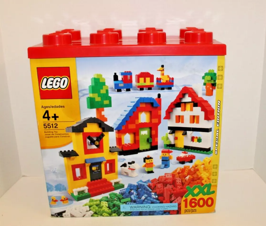 Forsøg ankel Anholdelse LEGO 5512 XXL 1600 Pcs Bulk Building Set Special Edition, Sealed From  Factory. | eBay