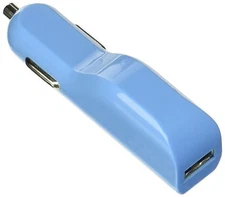Reiko USB CAR CHARGER 1A5V - Retail Packaging Color Blue Input: DC 12v-24v
