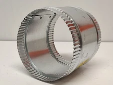 Master Flow 6" Flexible Duct and Sheet Metal Connector Splice Collar FC6