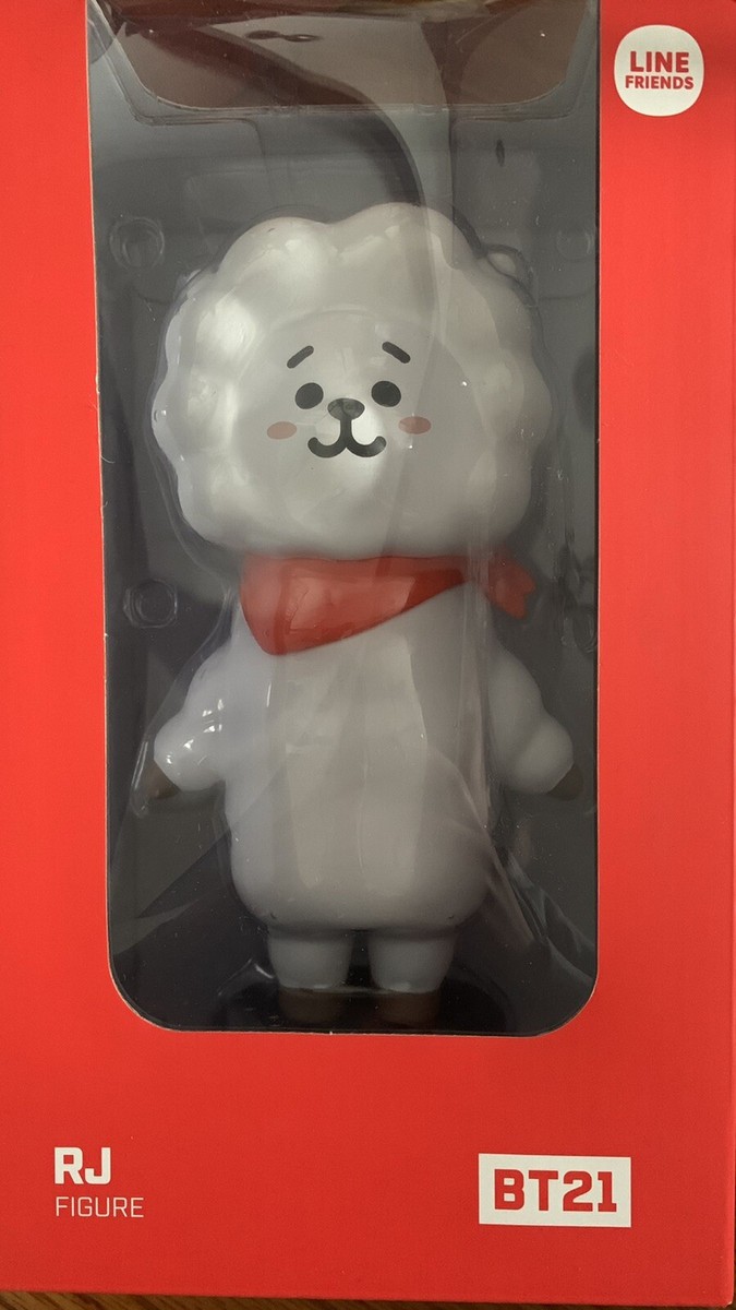 BT21 Official Authentic Cute RJ Action Figure Cute Animal Toy