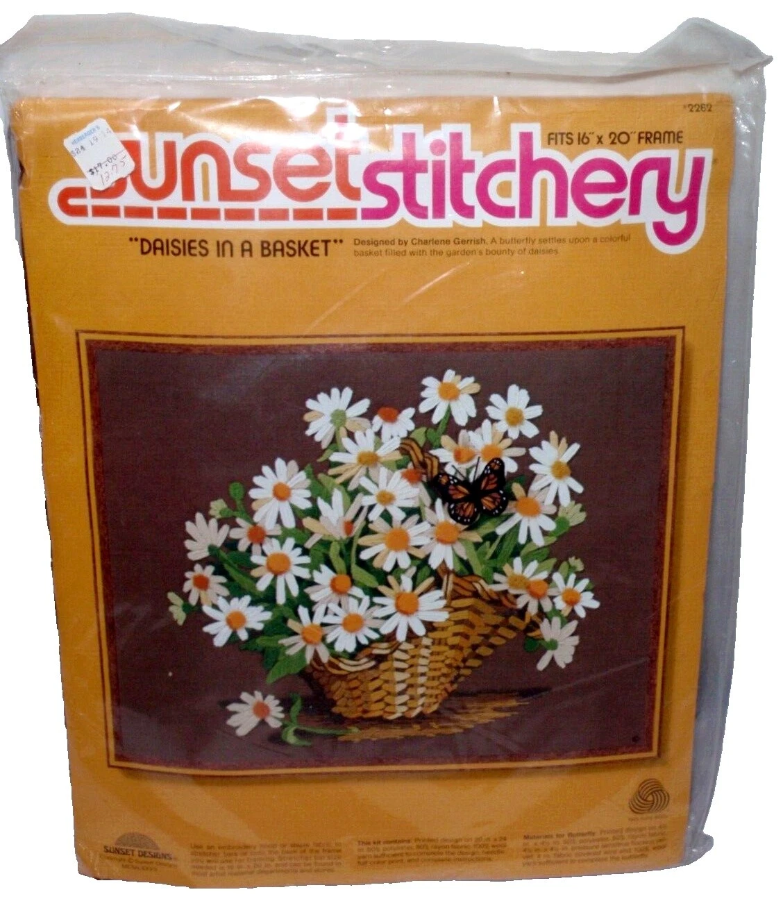 Sunset Stitchery цветы и растения вышивка креветкой