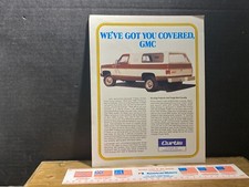 Original Vintage Brochure Flyer We Got You Covered Gmc Curtis Camper Shell Original Vintage Brochure Flyer We Got You Covered Gmc Curtis Camper Shell