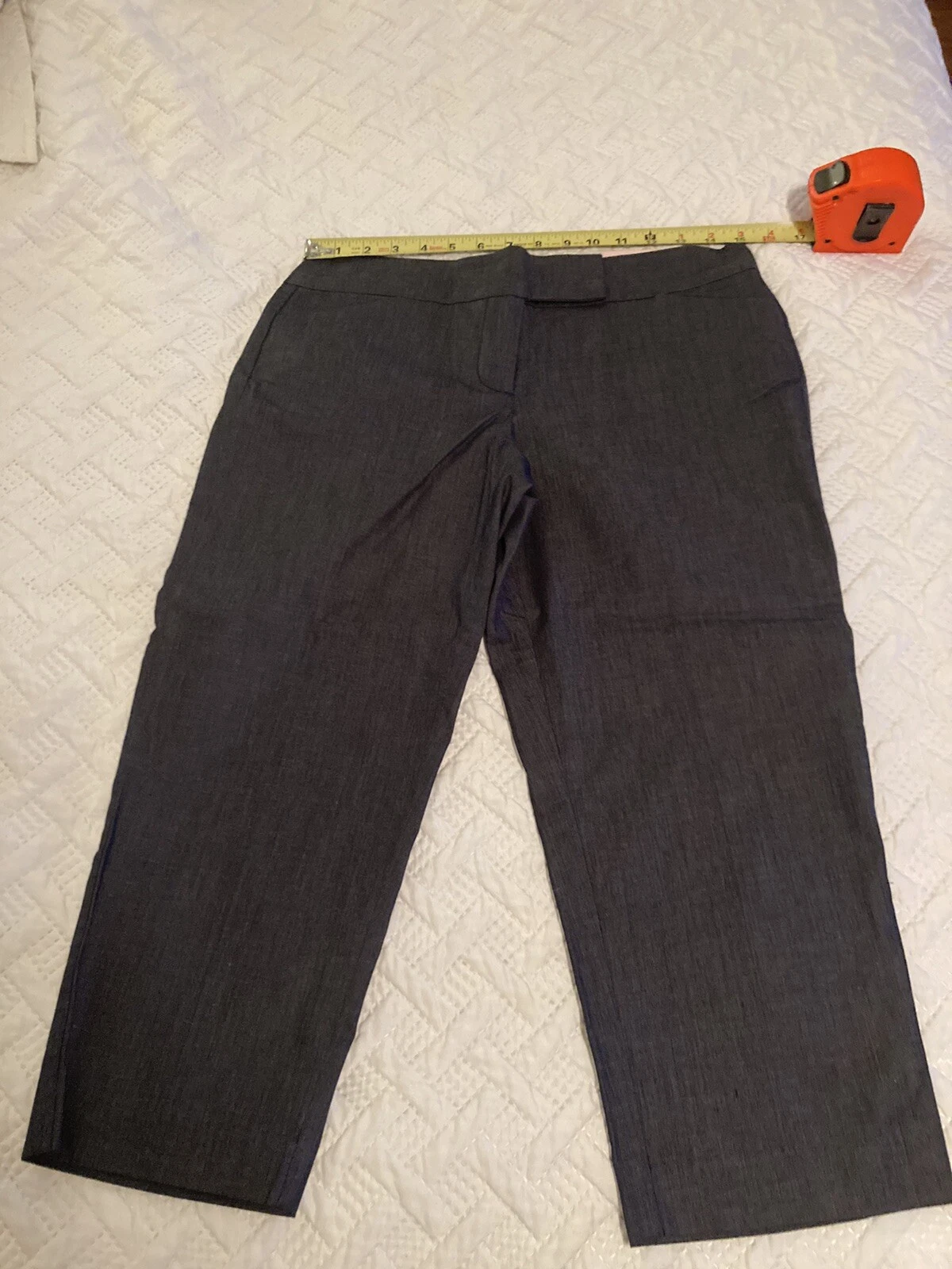 Ann Taylor 6 Petite Signature Cropped Leg Capris
