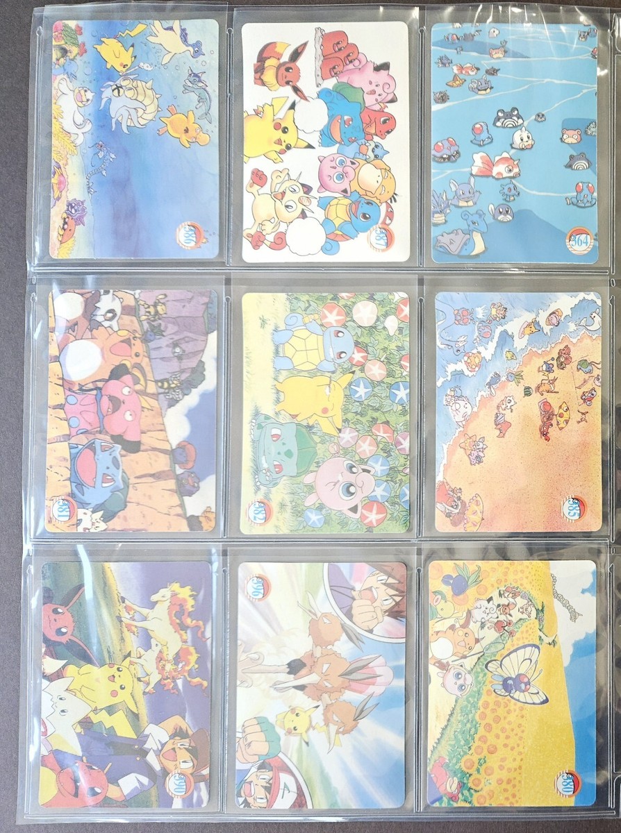 Vintage 1990's Pokémon Pocket Monsters Japanese Vending Prism Holo