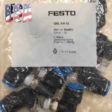 10PCS New Festo QSL-1/4-12 164981 Straight Union Fitting