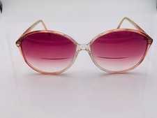 Vintage Silhouette M1156/20 Brown Transparent Oval Sunglasses FRAMES ONLY