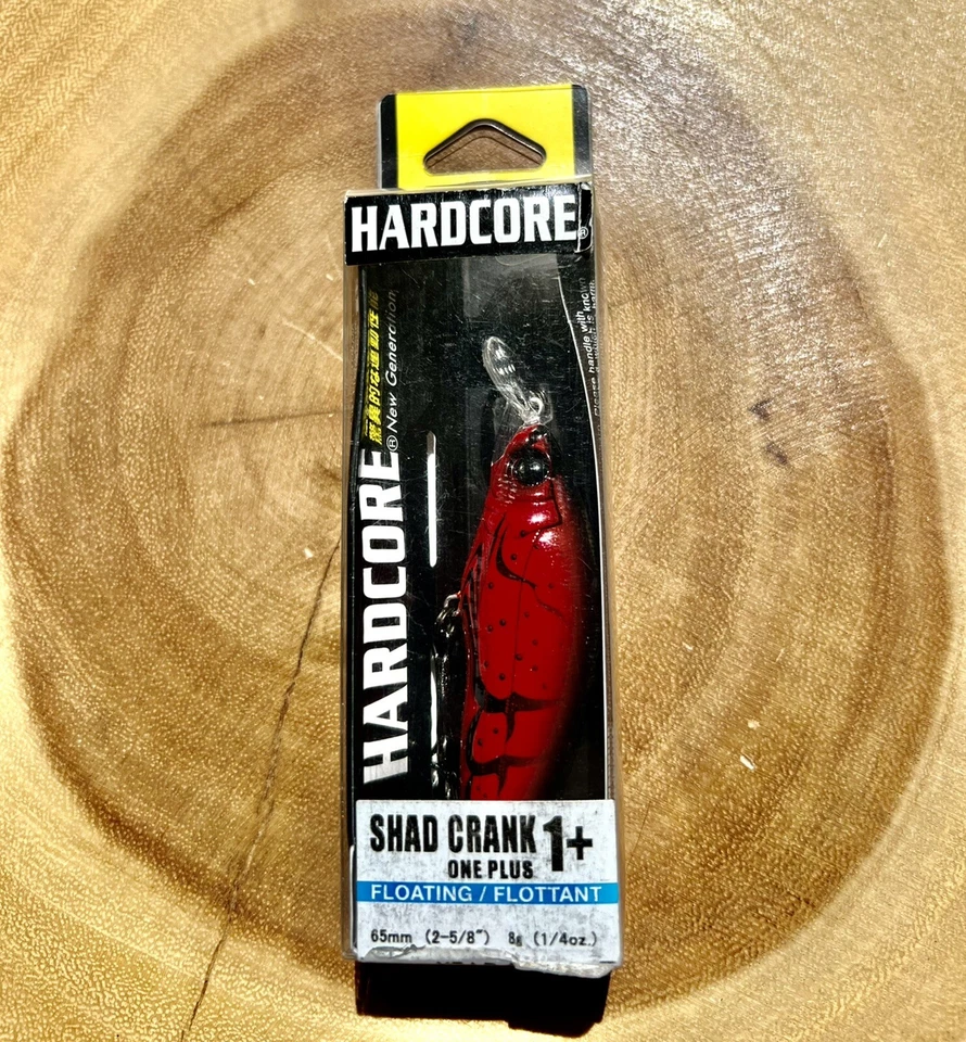 Duel Hardcore, Yo-Zuri, SHAD CRANK 1+ One Plus, Bajo, ¡Envío Gratis! ¡NUEVO CON ETIQUETAS! Foto 4 de 4