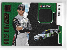 BLAKE KOCH 2019 DONRUSS RACE DAY RELICS RED (NON-SERIAL NUMBERED VAULT CARD)