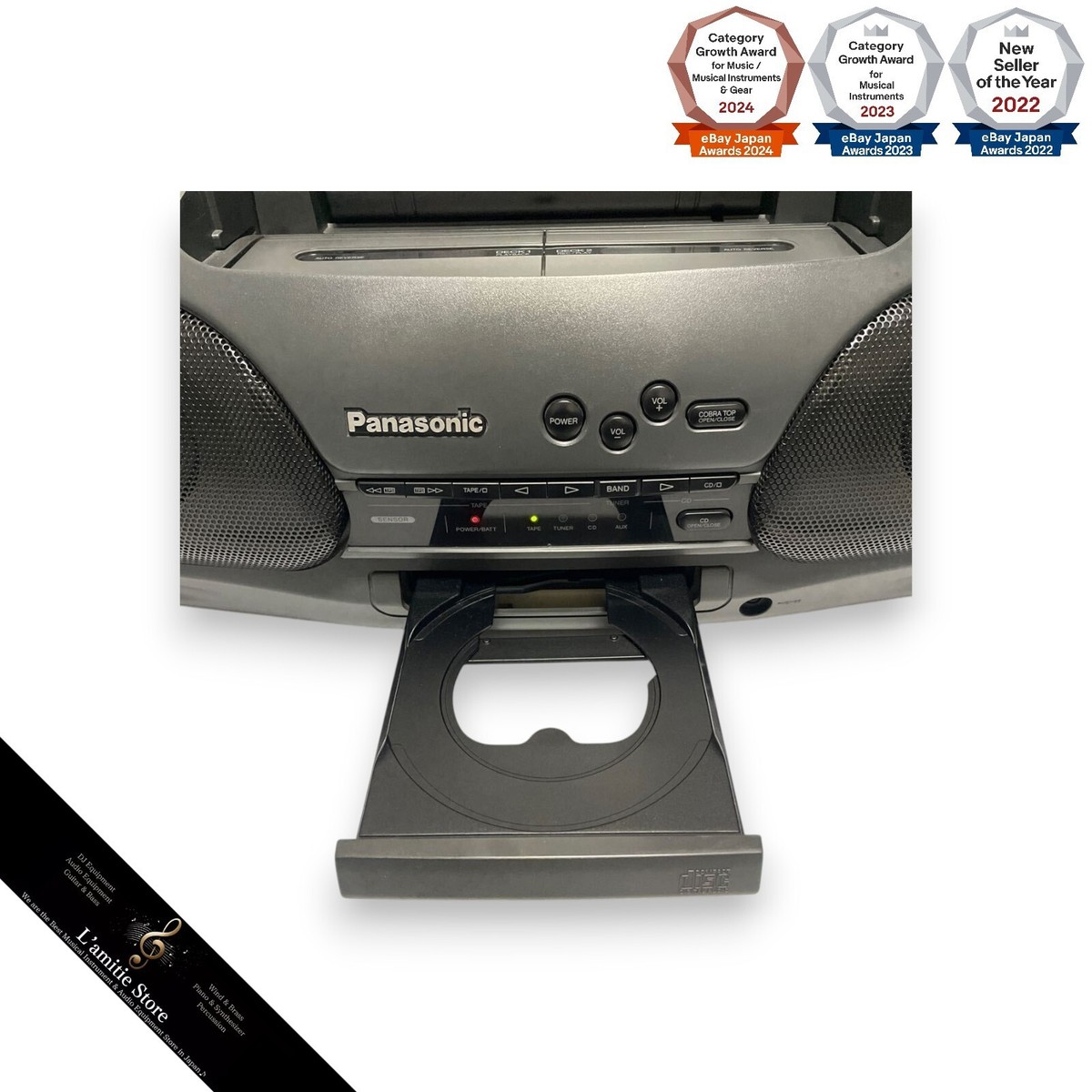 Panasonic RX-DT707 RXDT707 CD Headphone Jack Cassette Radio
