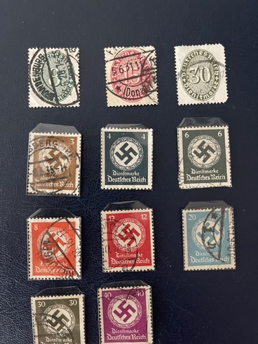Germany Government Service 1927-1938 mix 15 stamps, see photos - Picture 2 of 6