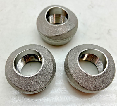 3 Pack Sharpe 3/4'' x 1'' Outlet 304 SS  Fnpt x Socket Class 3000 4307002830