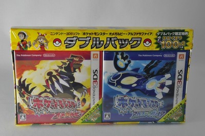 珍しい ポケットモンスター オメガルビー アルファサファイア ダブルパック 携帯用ゲームソフト 珍しい ポケットモンスター オメガルビー アルファサファイア ダブルパック 携帯用ゲームソフト