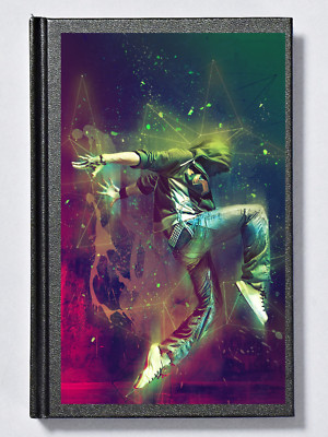   A5 Sketchbook   Street Dance Art Cover, 100 Sheets, Graffiti Paper Pad