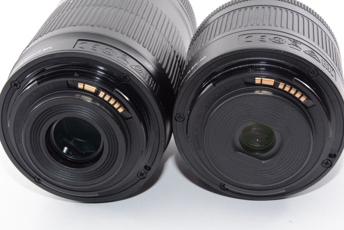 MINT/1348shots]Canon EOS Kiss X9 Black double Lens Kit From JAPAN