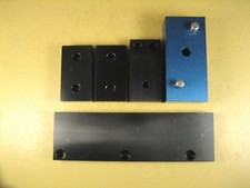 Misc Aluminum Mounting Brackets Lot of 5