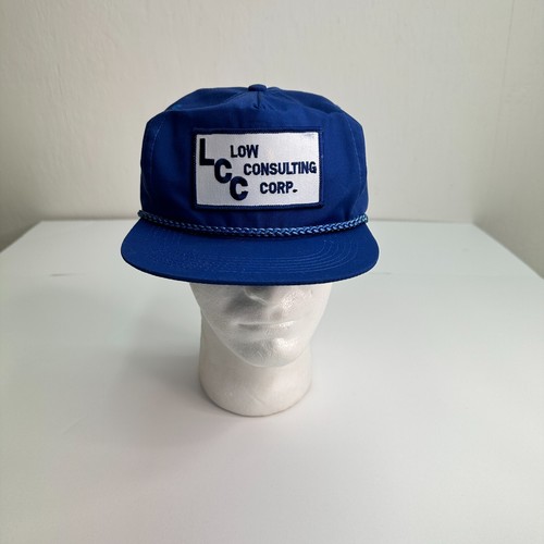 Vintage Low Consulting Corp. Rope Snapback Capital Hat Cap Mens One