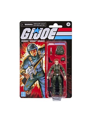 Hasbro Retro G.I. Joe Robert Grunt Graves Walmart Exclusive Action