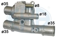 ERA Thermostat KüHlmittel 88°C FüR Fiat Palio Weekend 350047A