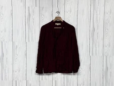 Ann Taylor LOFT blouse womens size small long sleeve button up long sleeve
