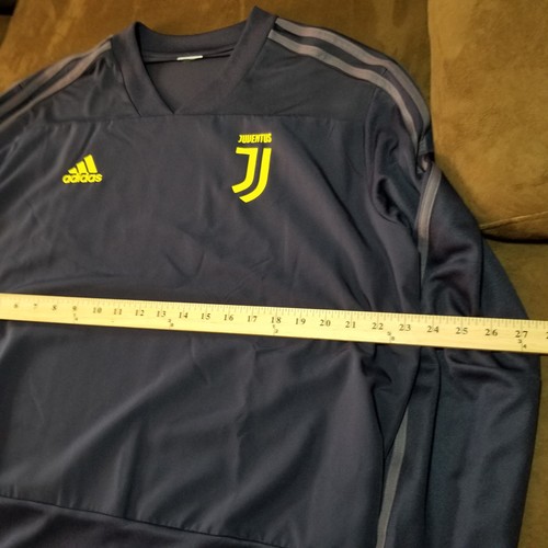 ADIDAS JUVENTUS PULLOVER JERSEY JACKET SWEATSHIRT MENS XL - Picture 3 of 11