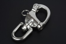 5" Eye Swivel Snap Shackle 316 Stainless Steel for Sailboat Spinnaker Halyard