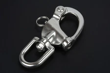 5" Eye Swivel Snap Shackle 316 Stainless Steel for Sailboat Spinnaker Halyard