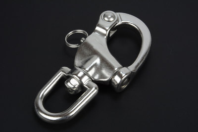 5'' Eye Swivel Snap Shackle 316 Stainless Steel for Sailboat Spinnaker Halyard