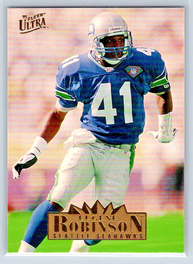 1995 Fleer Ultra Football - Eugene Robinson - Seattle Seahawks - Base - #319