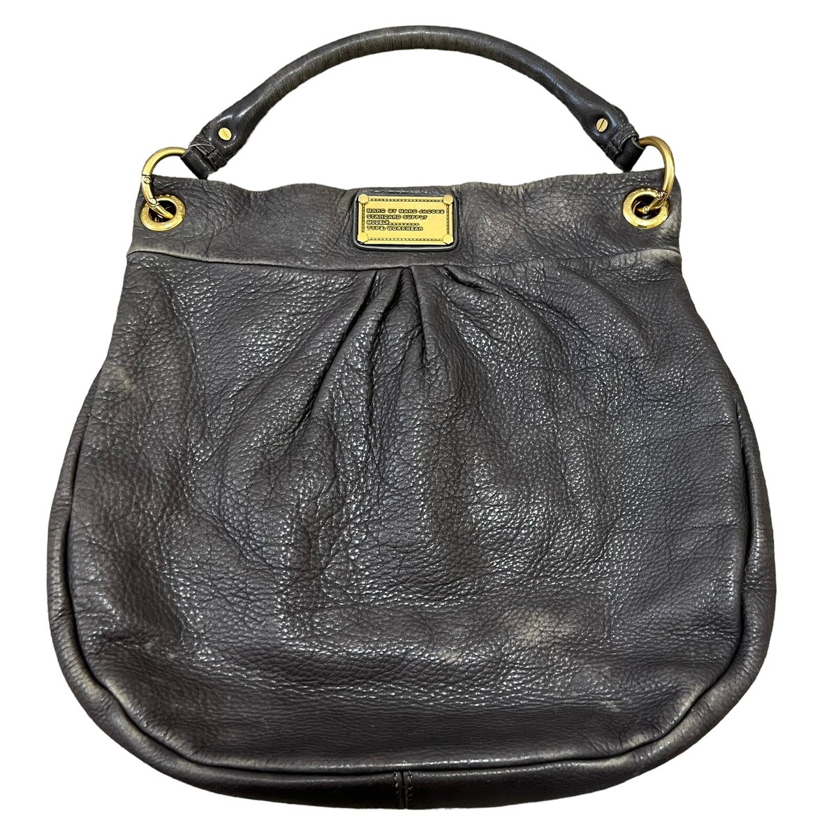 バッグ MARC by MARC JACOBS CLASSIC Q BAG GREY Classic q leather crossbody bag Marc by Marc Jacobs Grey in