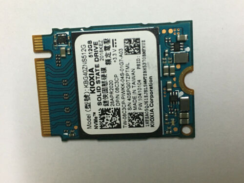 Toshiba KIOXIA 256GB 512GB 1TB SSD M.2 2230 PCIe NVMe STATE DRIVE FOR LAPTOP - Picture 7 of 29
