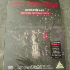 One Direction: Where We Are - Live from San Siro Stadium DVD (New and Sealed)