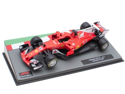 Ferrari SF70H Sebastian Vettel 2017 - 1:43 F1 MINIATUR Formel 1 MODELLAUTO FD113