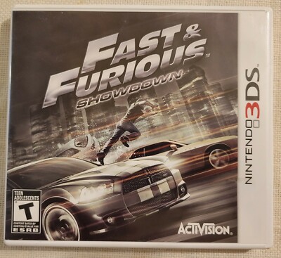 激レア 3DSソフト Fast & Furious Showdown Fast & Furious: Showdown Nintendo 3DS - 2013 - Complete