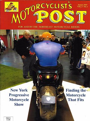 Motorcyclists Post Magazine New York Progressive Motorcycle Show Dog Sidekicks 
