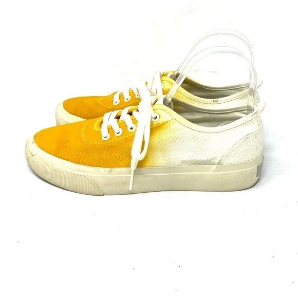 Everlane Marigold Cream Sneakers Women s Size 7 eBay