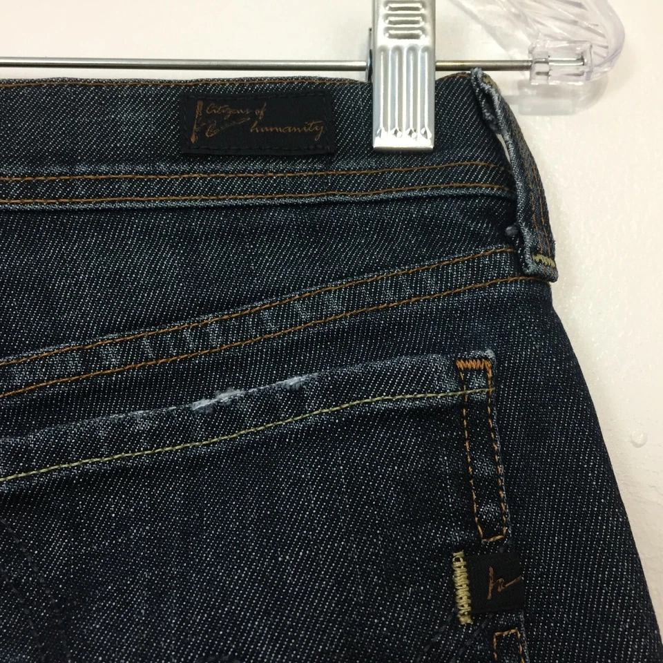 (N5) Citizens of Humanity Jeans Shorts Womens Size 28 Cutoff Frayed Distressed - Image 4 of 4