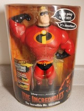 NOS Mr. Incredibles 5976 Action Figure Talking Mouth Shouting Showtime NIB