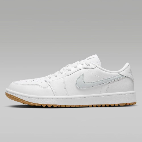 Кроссовки для гольфа Nike Air Jordan 1 Retro Low Белый/резинка (DD9315-111) Доставлены в ускоренном порядке