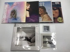 Taylor Swift 5CD: TTPD/Lover/1989/Speak Now/Midnights 7" JP Deluxe Edition w/Obi