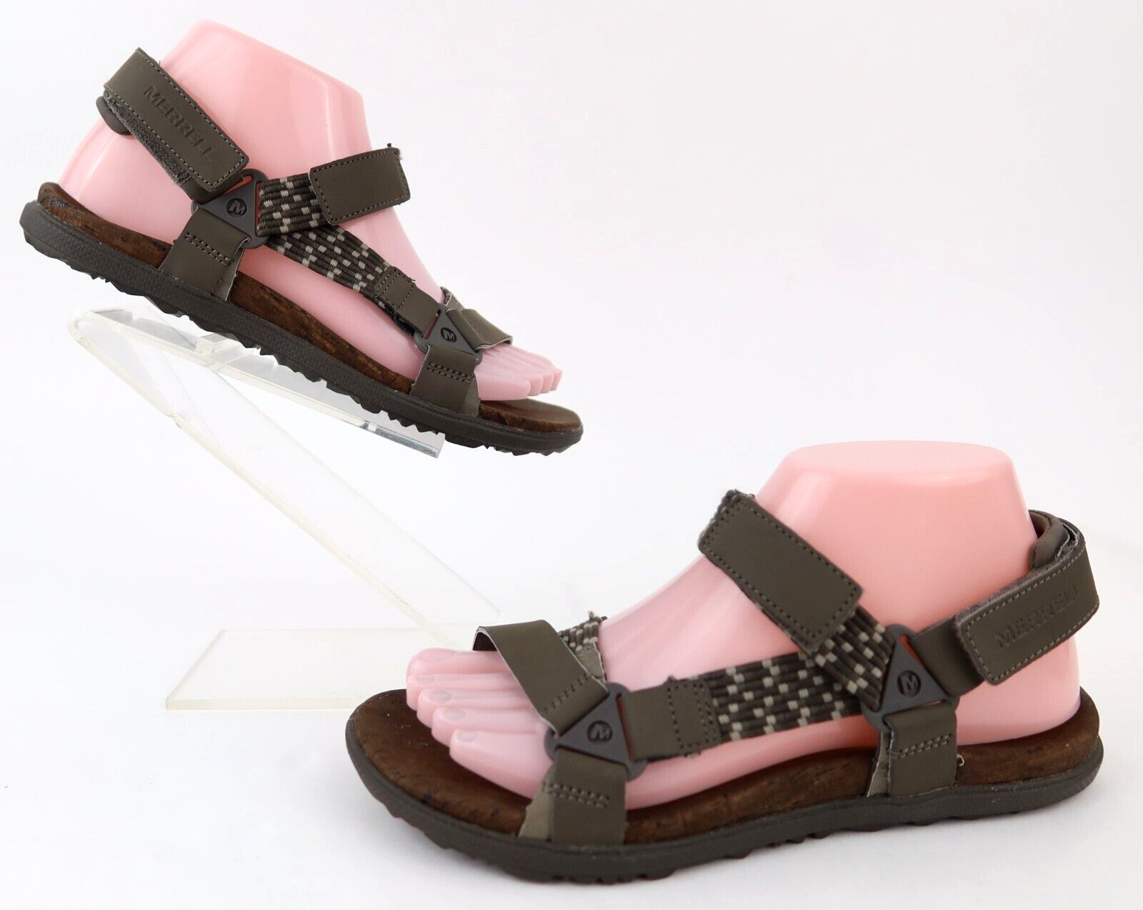 Sandali da donna Merrell Around Town Sunvue maulder taglia 7 in perfette condizioni!
