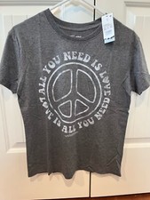 'All You Need Is Love', Beatles, LENNON & MCCARTNEY T-Shirt Womens SMALL