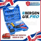 US PRO HAND HELD VACUUM PUMP BRAKE BLEEDER TESTER SET BLEED CAR BLEEDING KIT