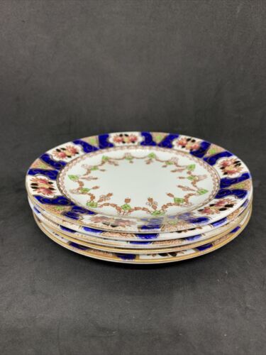 Royal Albion (Dorico) Inghilterra Set di 5 piastre laterali #2191 stile Imari vintage - Foto 2 di 10