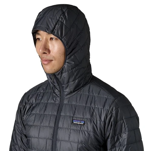 patagonia Nano Puff Insulated Hoody - Men's,Smolder Blue image 6