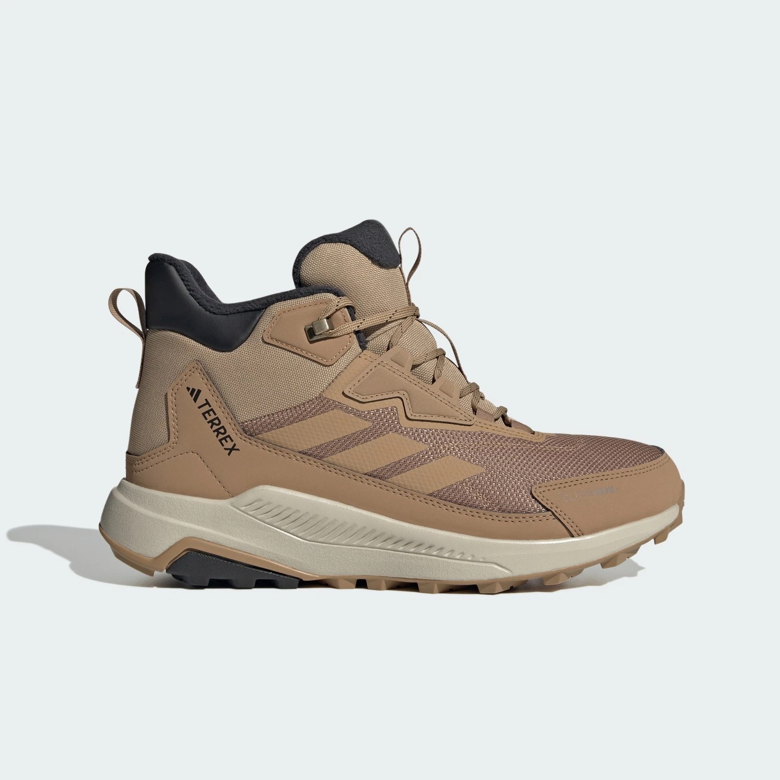 adidas Terrex Anylander CLIMAWARM+ Hiking Shoes in Brown and Black All Sizes