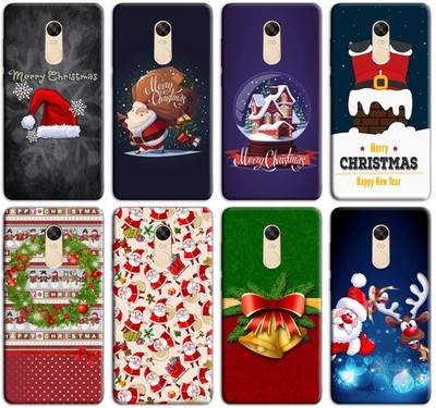 WEICHE TPU HÜLLE COVER CASE FÜR XIAOMI REDMI 5 WEIHNACHTSMOTIV